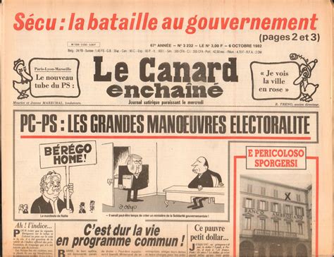 le canard enchainé journal.